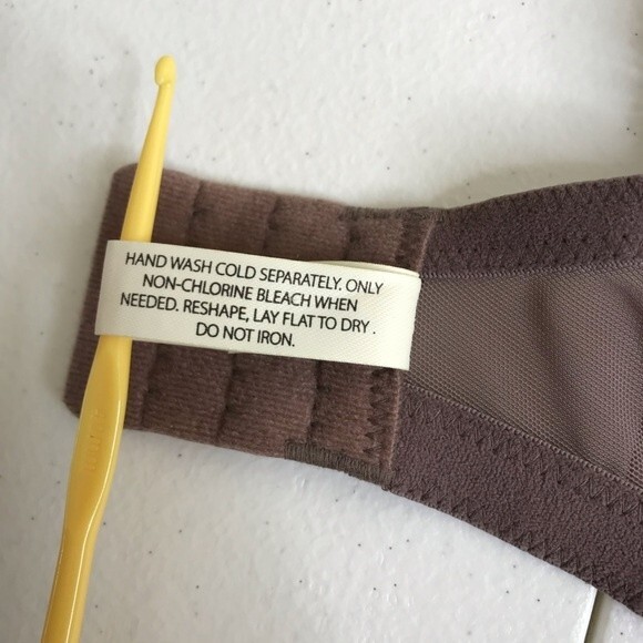 Soma Sensuous Lace Balconet Lined Underwire Bra Taupe Black Womens Size 34DDD - Picture 11 of 12